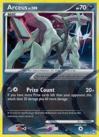 Arceus (AR1) AR1/99 - Holofoil