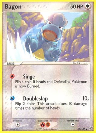 Bagon 52/107 - Reverse Holofoil