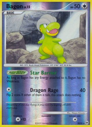 Bagon (Shiny) SH10/99 - Reverse Holofoil