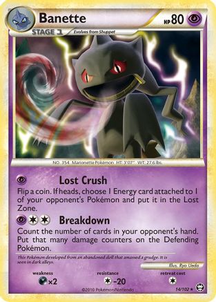 Banette 14/102 - Reverse Holofoil