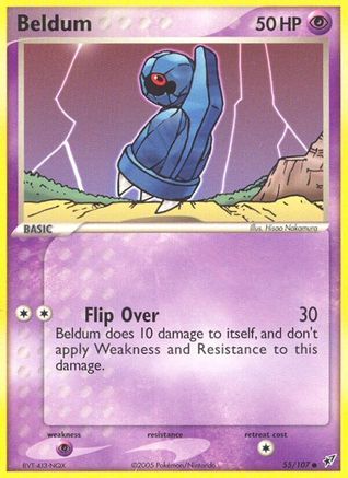 Beldum 55/107 - Reverse Holofoil