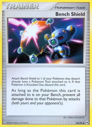 Bench Shield 83/99 - Reverse Holofoil