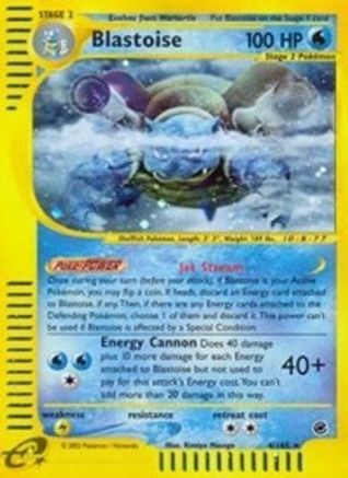 Blastoise (4) 4/165 - Reverse Holofoil