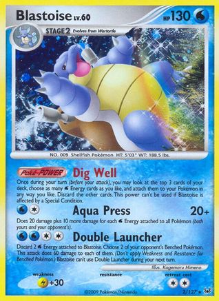 Blastoise 2/127 - Holofoil