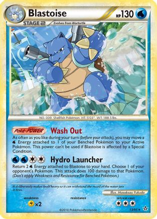 Blastoise 13/95 - Reverse Holofoil