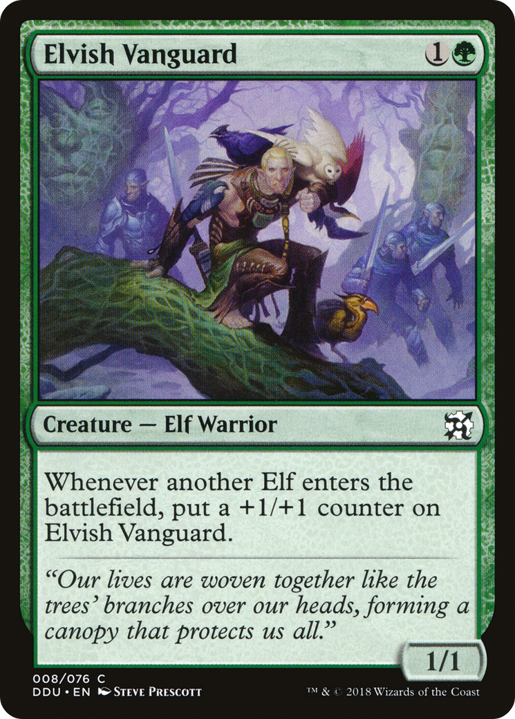 Elvish Vanguard (DDU-008) -