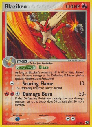 Blaziken 1/106 -