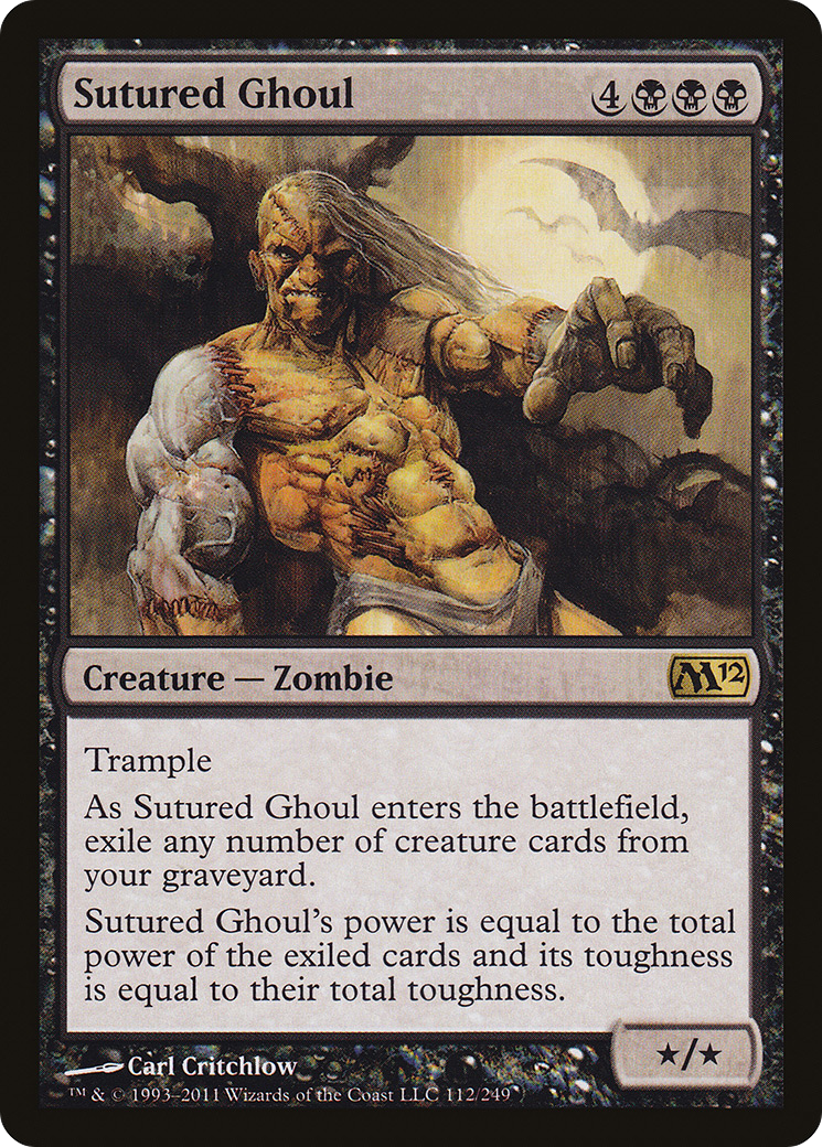 Sutured Ghoul (M12-112) -