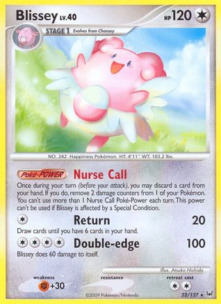 Blissey 22/127 - Reverse Holofoil