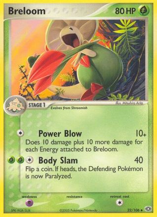 Breloom 22/106 - Reverse Holofoil