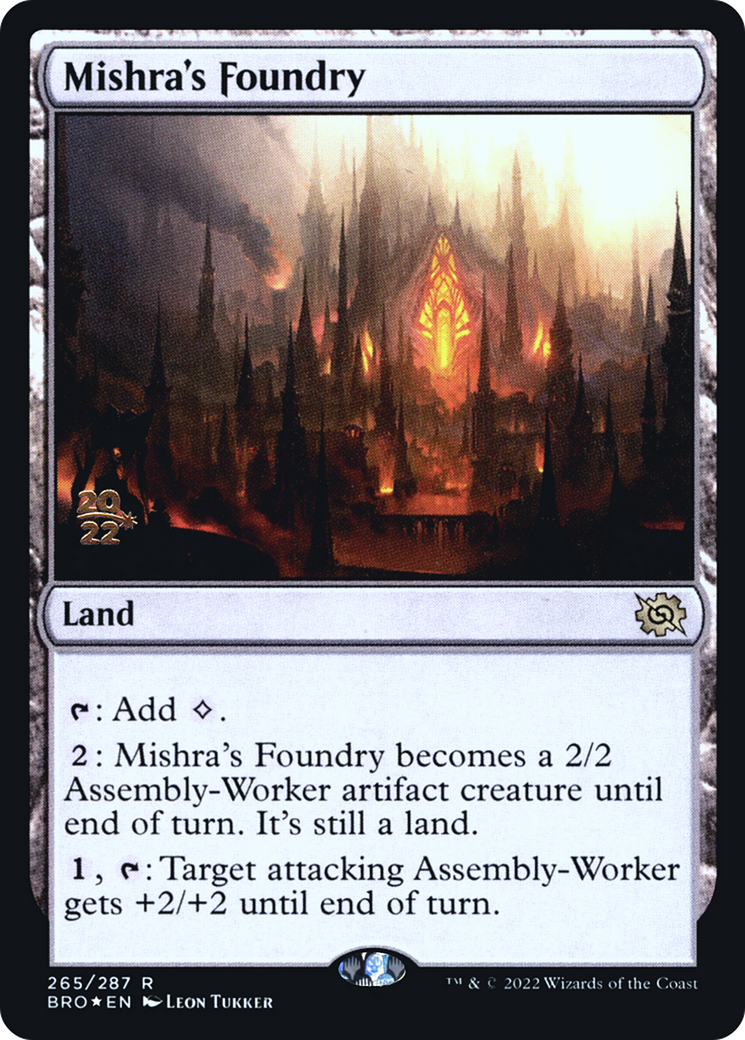 Mishra's Foundry (PRE-265S) -  Foil