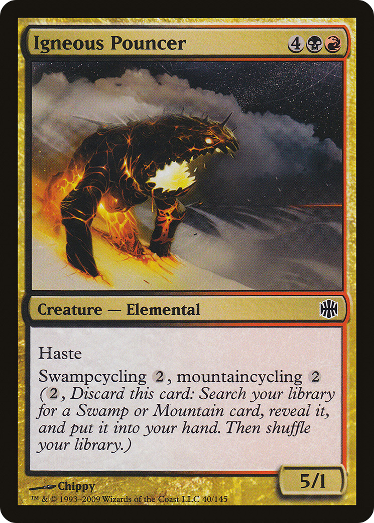 Igneous Pouncer (ARB-040) -  Foil