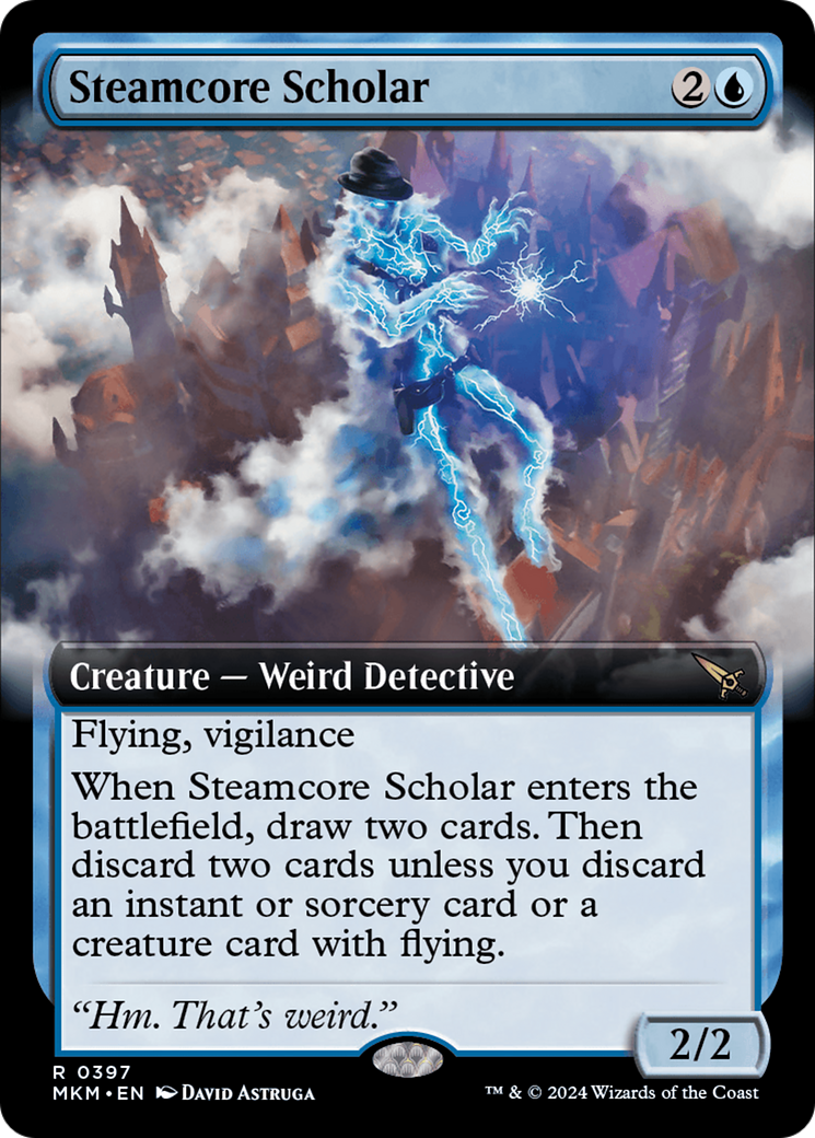 Steamcore Scholar (MKM-397) - : (Extended Art) Foil