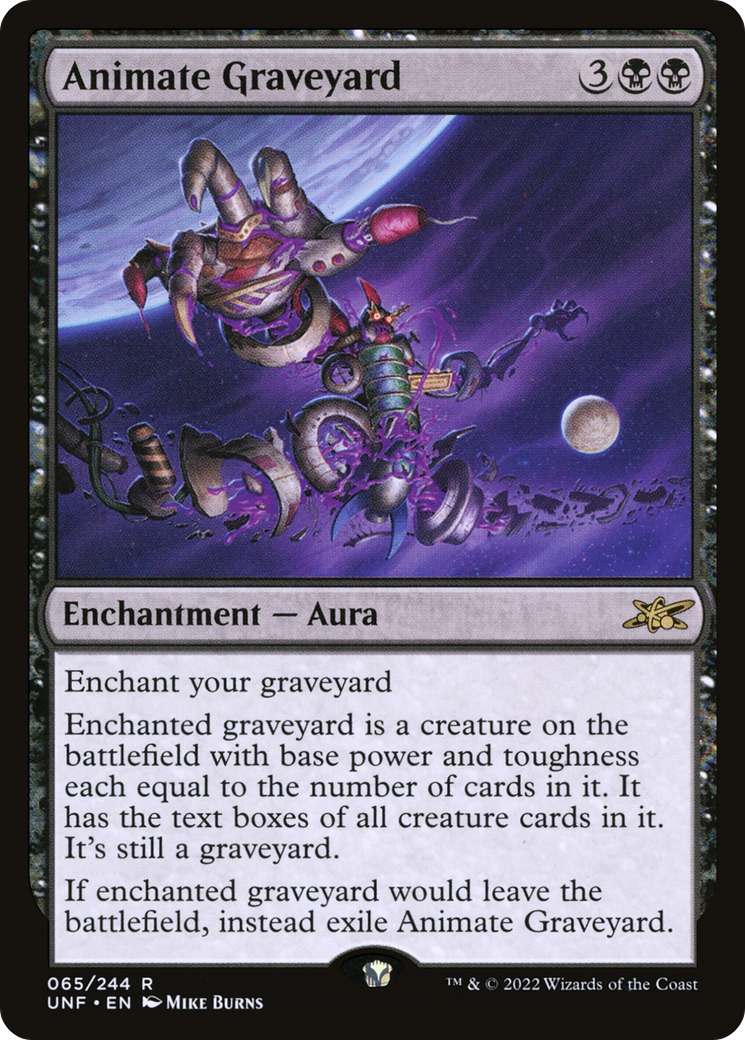 Animate Graveyard (UNF-065) -  Foil