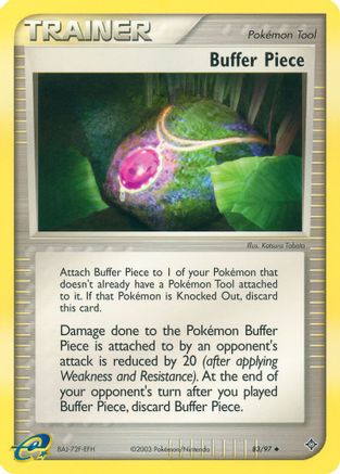 Buffer Piece 83/97 - Reverse Holofoil