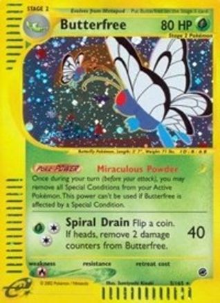 Butterfree (5) 5/165 - Reverse Holofoil