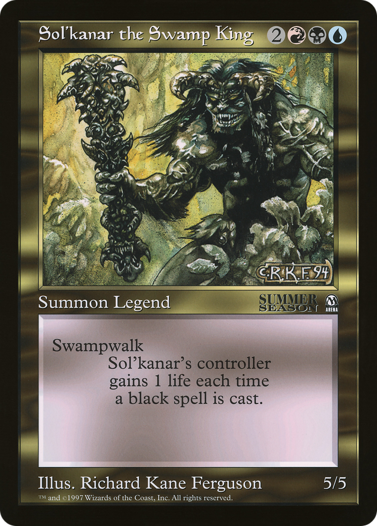 Sol'kanar the Swamp King (OLEP-015) -