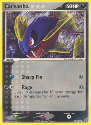 Carvanha 56/107 - Reverse Holofoil