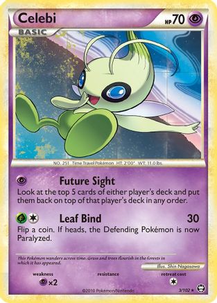 Celebi 3/102 - Holofoil