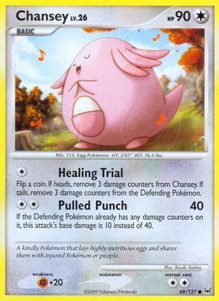 Chansey 69/127 - Reverse Holofoil