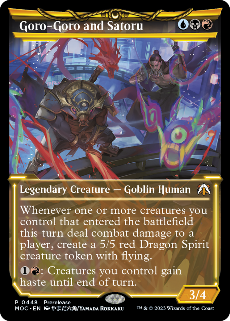 Goro-Goro and Satoru (PRE-448) - : (Showcase) Foil