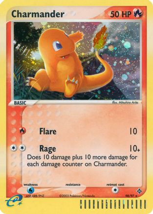 Charmander 98/97 - Holofoil