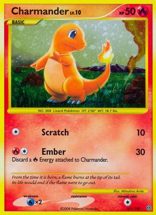 Charmander 101/100 - Holofoil