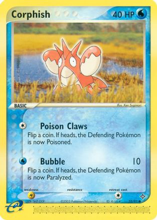 Corphish - 52/97 52/97 - Reverse Holofoil