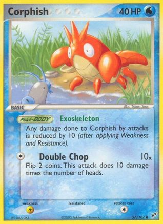 Corphish 57/107 - Reverse Holofoil