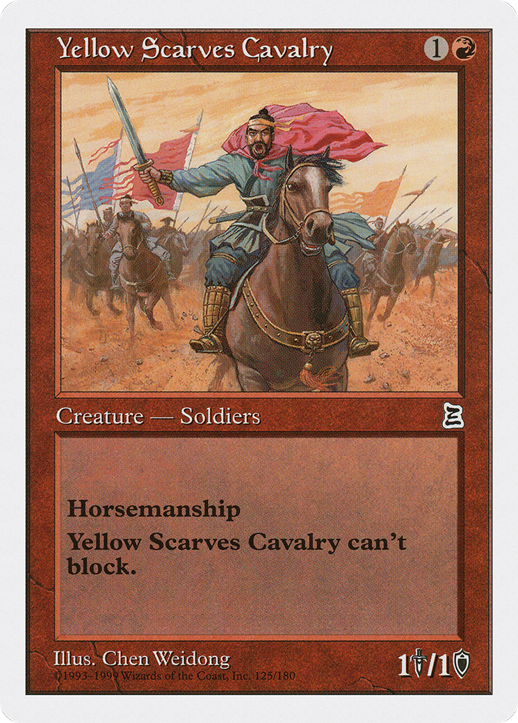 Yellow Scarves Cavalry (PTK-125) -