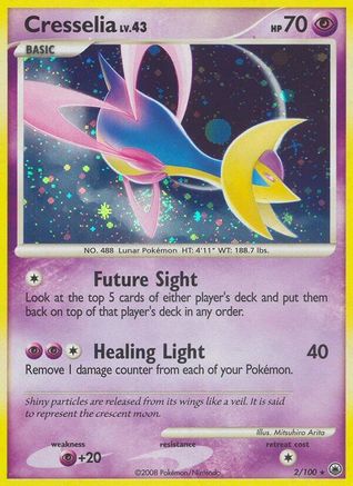 Cresselia 2/100 - Reverse Holofoil