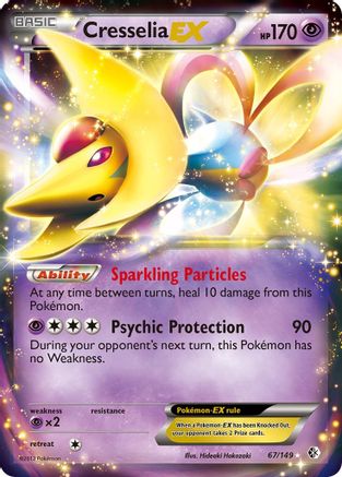 Cresselia EX 67/149 - Holofoil