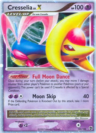 Cresselia LV.X 103/106 - Holofoil