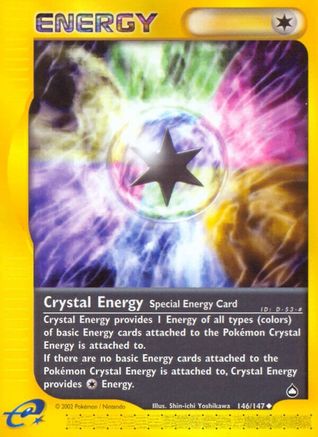 Crystal Energy 146/147 - Reverse Holofoil