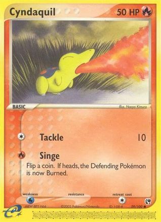 Cyndaquil 59/100 - Reverse Holofoil