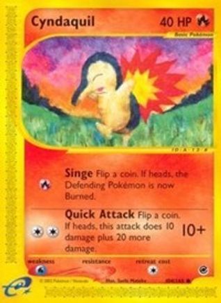 Cyndaquil (104) 104/165 - Reverse Holofoil