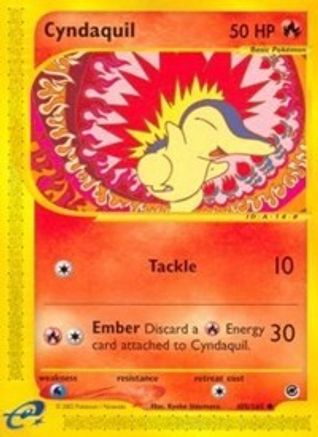 Cyndaquil (105) 105/165 - Reverse Holofoil