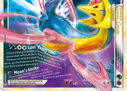 Darkrai & Cresselia Legend (Bottom) 100/102 - Holofoil