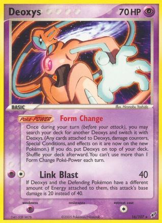 Deoxys (Normal Forme) 16/107 -