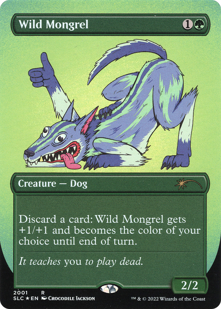 Wild Mongrel (SLC-2001) -  (Borderless) Foil