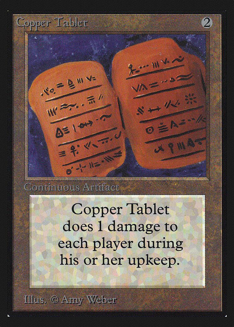 Copper Tablet (CED-239) -