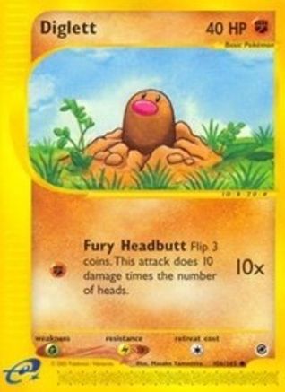 Diglett 106/165 - Reverse Holofoil