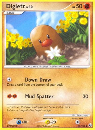 Diglett 85/132 - Reverse Holofoil