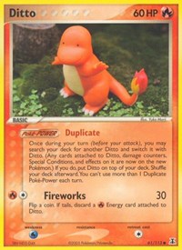 Ditto - 61/113 (Charmander)