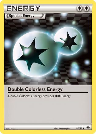 Double Colorless Energy 92/99 -