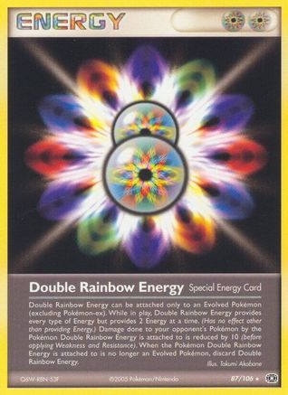 Double Rainbow Energy 87/106 - Reverse Holofoil