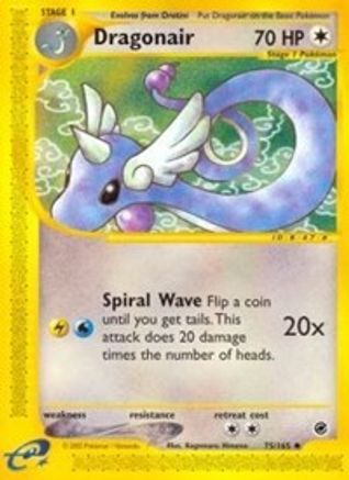 Dragonair 75/165 - Reverse Holofoil