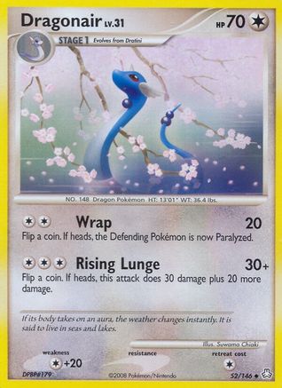 Dragonair 52/146 - Reverse Holofoil