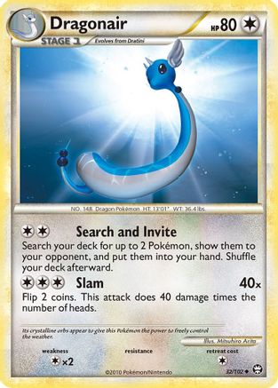 Dragonair 32/102 - Reverse Holofoil