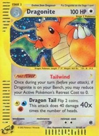 Dragonite (9) 9/165 - Holofoil